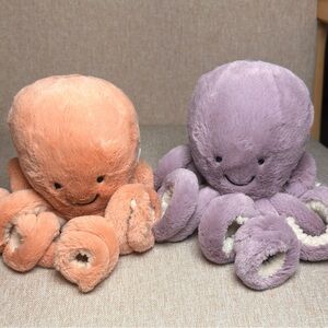 Jellycat Octopus Bundle / Little Maya & Little Odell / BNWT